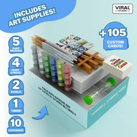 Viral Studios The Couples Painting Game prompts encourage deep bonding with lighthearted challenges.