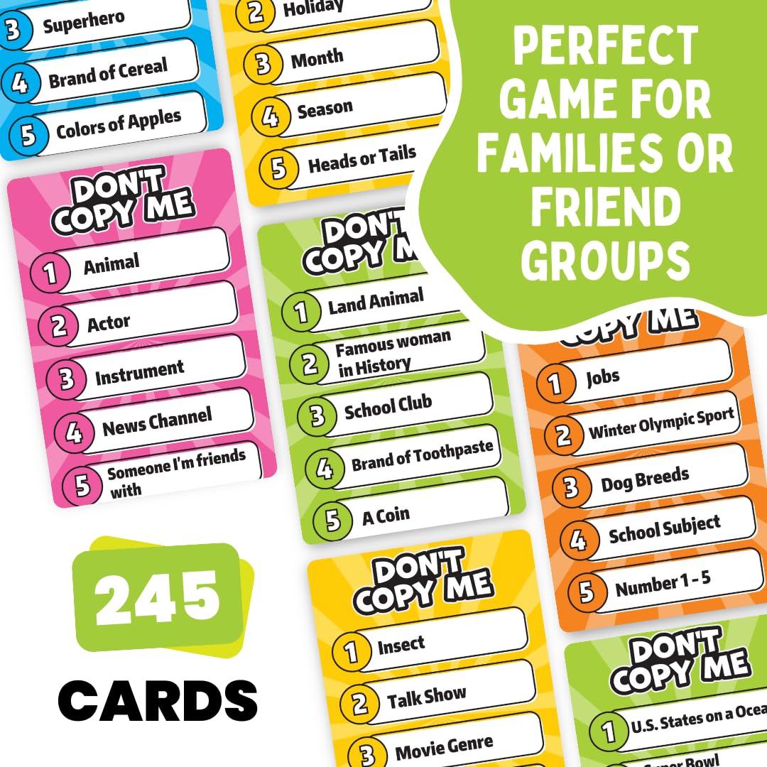 Viral Studios Don't Copy Me card pile: chaotic, crowd-driven chaos at play