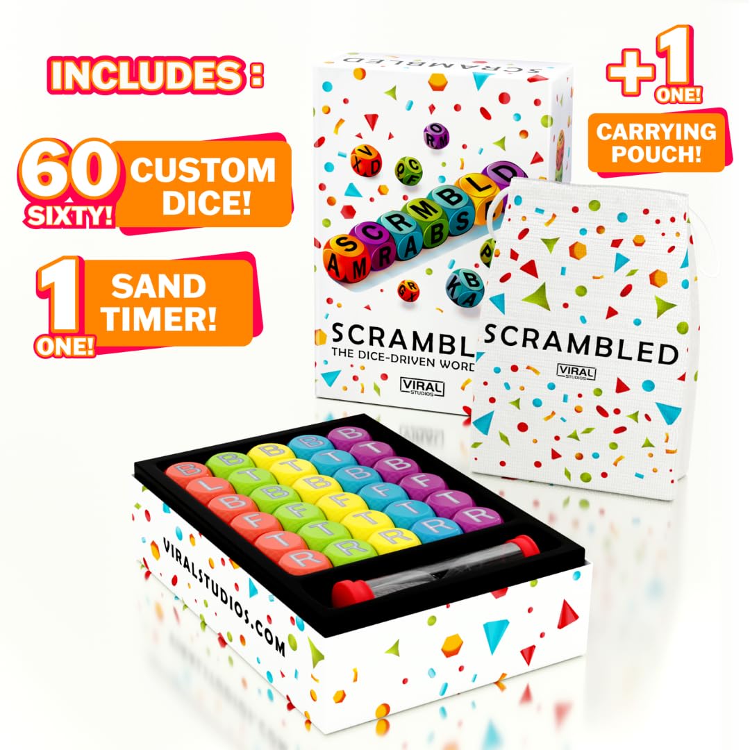 Viral Studios Scrambled family game night shines for gatherings and friendly competition