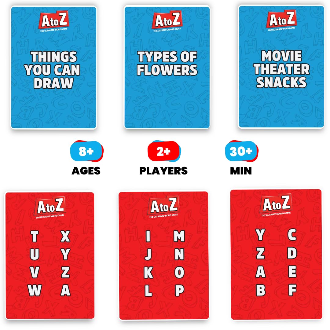 Viral Studios A to Z players shouting during rapid word play