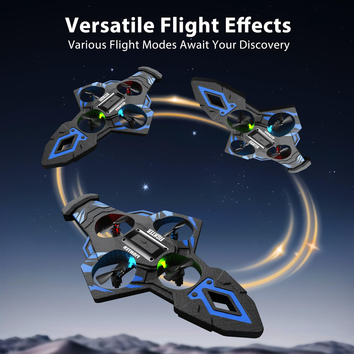Virellia EPP crash resilient body for safe bounce back landings