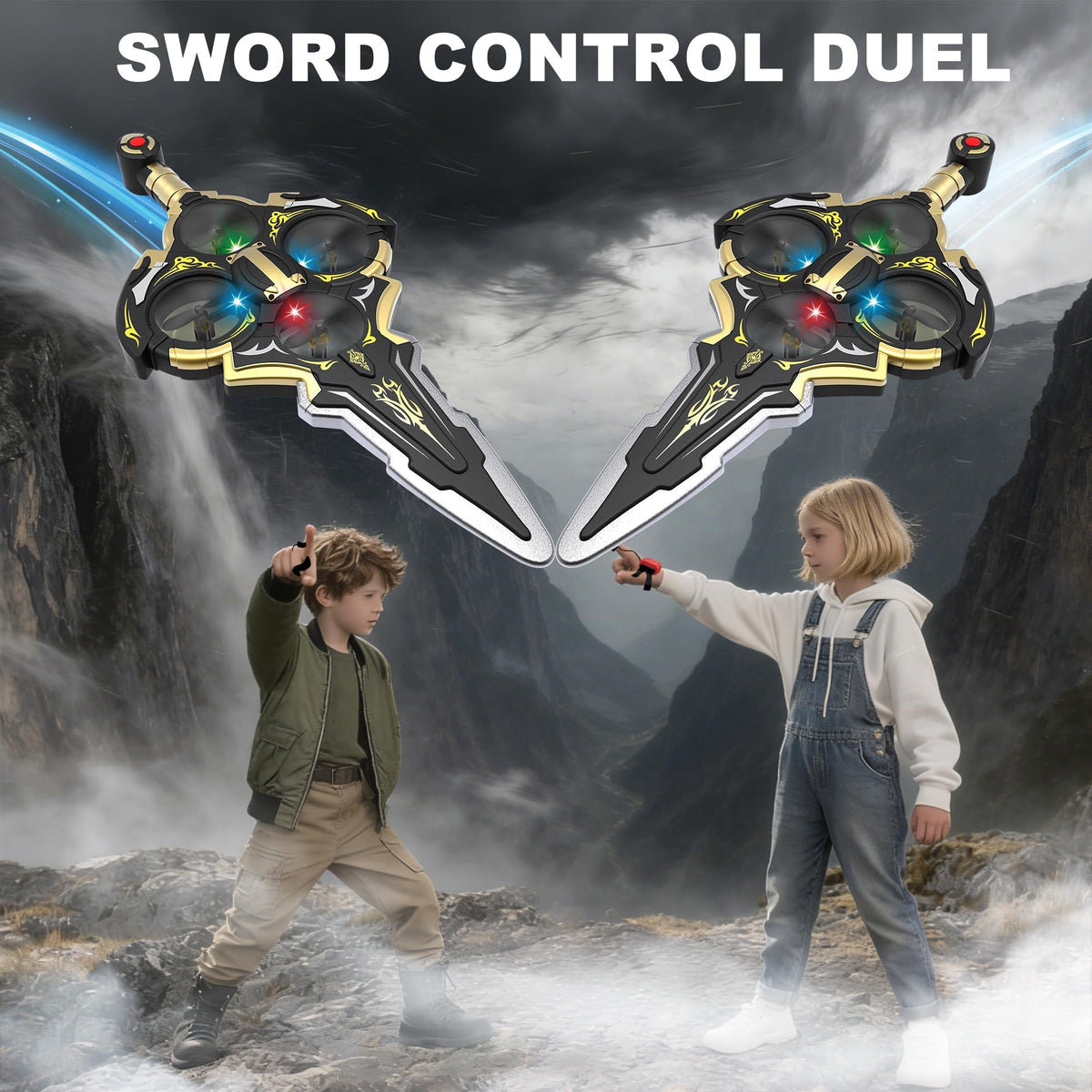 Virellia gesture-control handle enables intuitive control during flight.