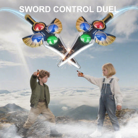 Virellia Flying Sword in flight; four motors powering agile handling.