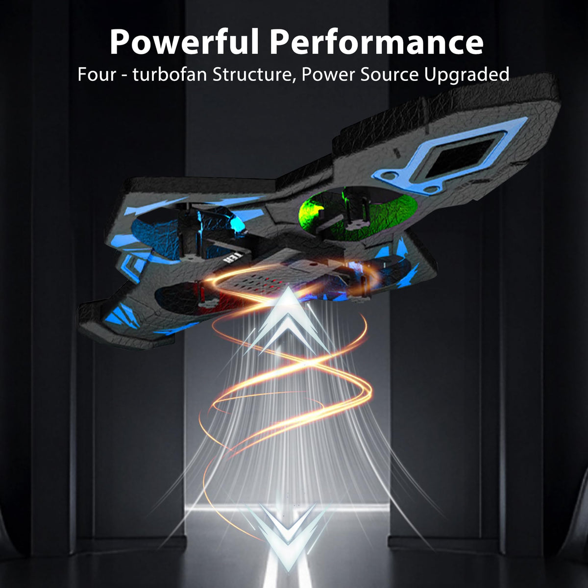 Virellia four motor power system delivers confident thrust