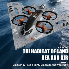 Virellia drone with headless mode and one-key control setup