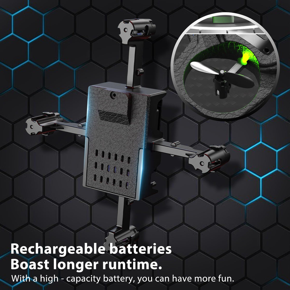 Virellia one key takeoff and landing simplifies beginner flights
