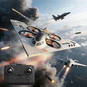 Virellia RC plane in water-glider mode for pond adventures