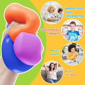 Viroucal safety-certified TPR fidget toys for safe play.