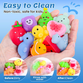 VISCOO 200-pack unicorn squishies for creative play and giftable moments.