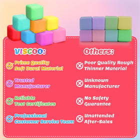 VISCOO squeeze toy offers a durable, safe design for repeated use during study.