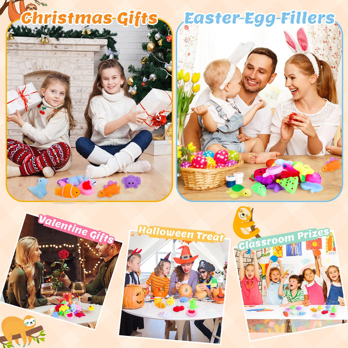 VISCOO squishy toys suitable for kids and adults for fun breaks