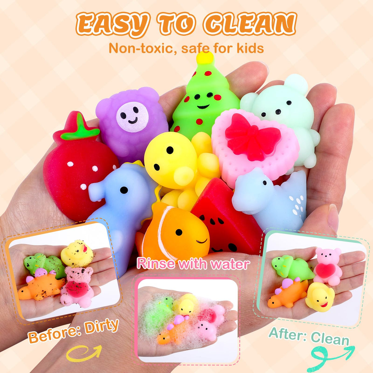 VISCOO squishy toys soft fidgets for desk or playtime