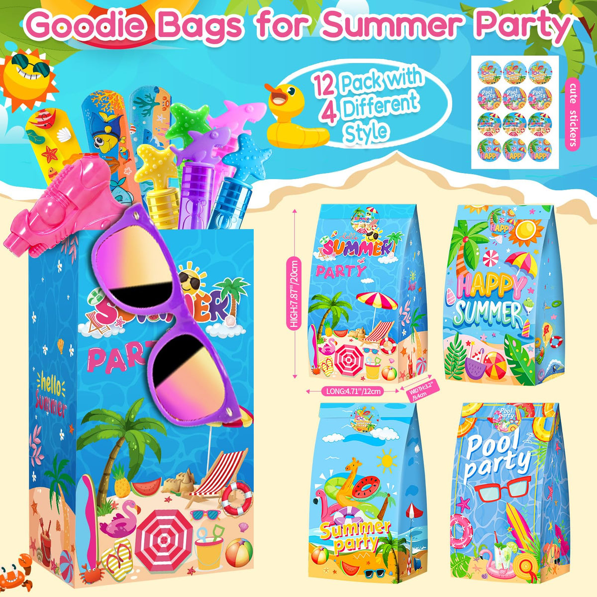 VisenZumo bubble wands deliver bubbly poolside entertainment for kids.