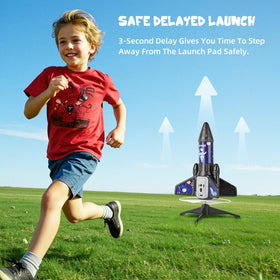 VisionX rocket launcher safety delay helps maintain safe distance during setup