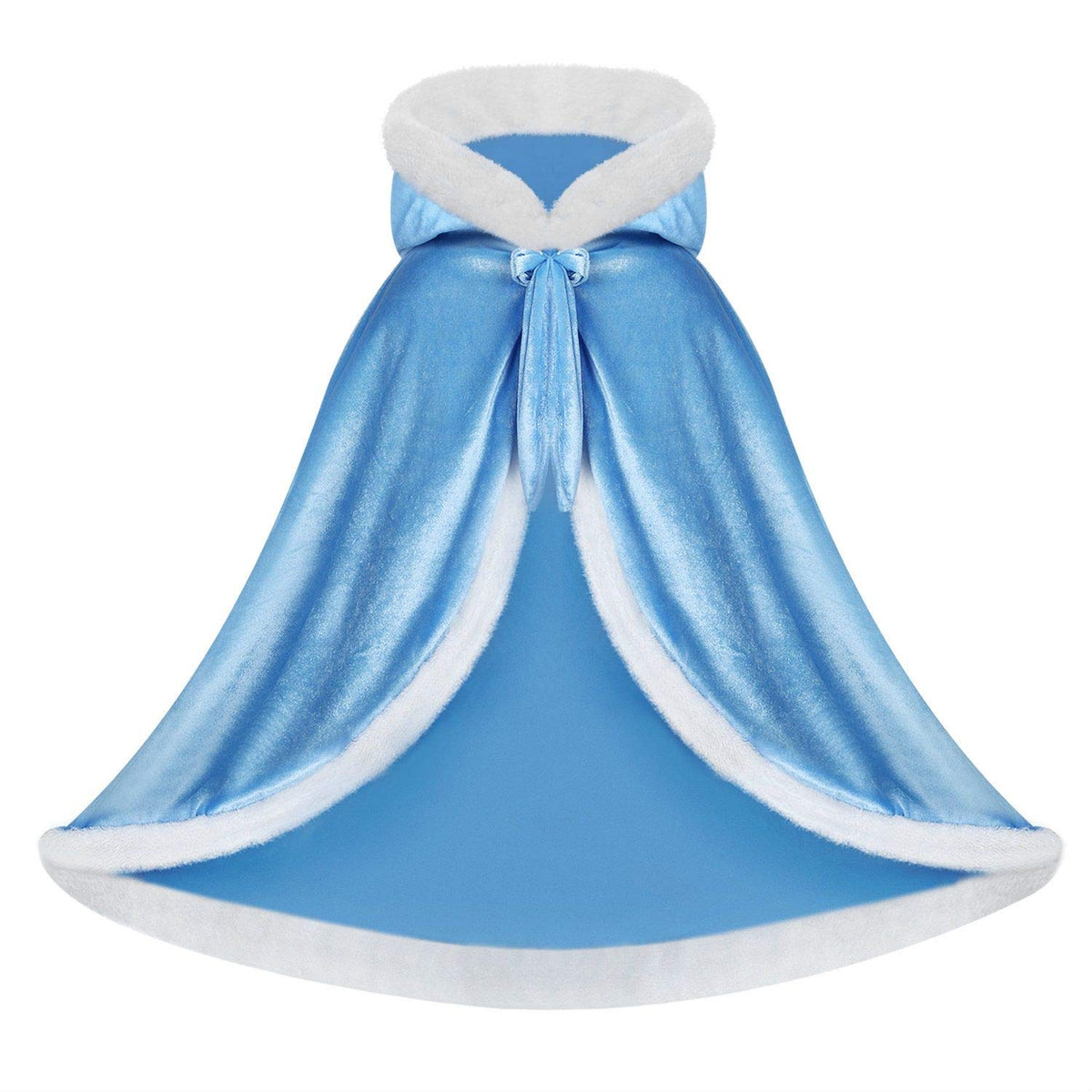 Visofayo inside satin outside velvet cape offers gentle touch and premium look.
