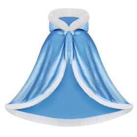 Visofayo inside satin outside velvet cape offers gentle touch and premium look.