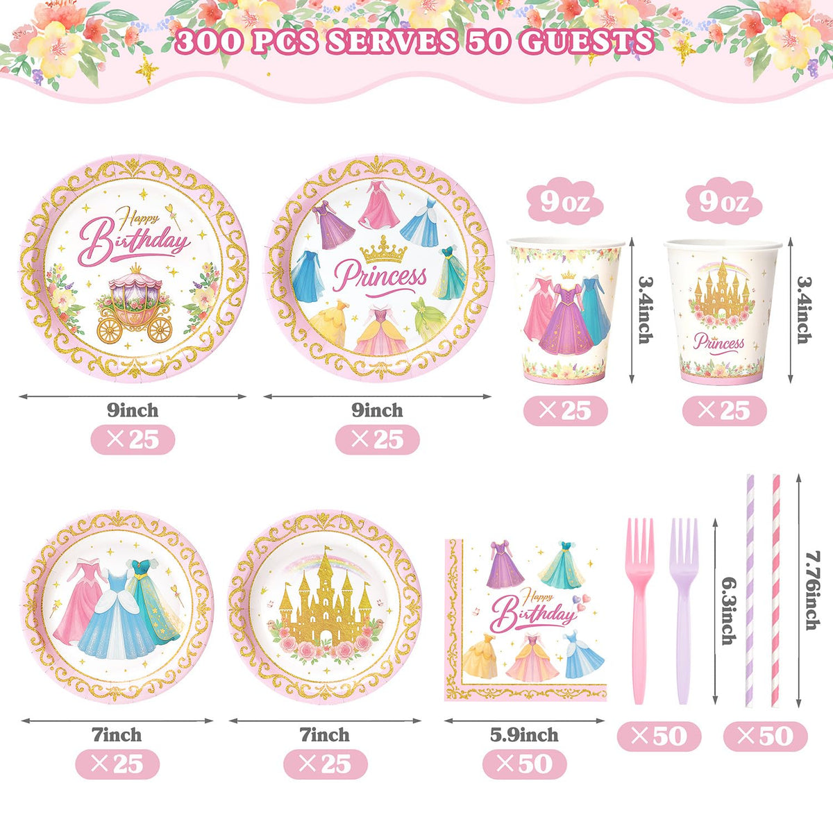 Vistico Princess paper cups provide sturdy serving and easy drinking for kids.
