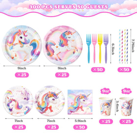 Vistico unicorn cups, colorful drinks with spill-friendly design