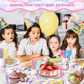 Vistico unicorn napkins, soft and absorbent for mess control