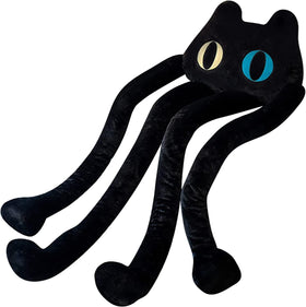 vitegaw long cat plush pillow offers 39-inch cuddle comfort for lounging