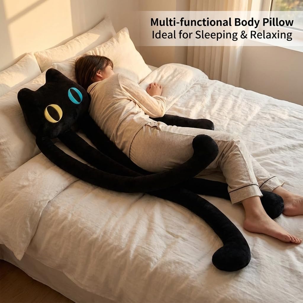 vitegaw soft plush fabric cat toy provides gentle touch for bedtime