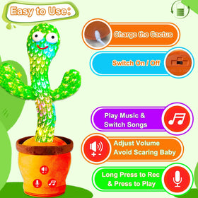 Vitosup cactus charging scene illustrating convenient rechargeable power