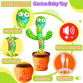 Vitosup gift ready Easter basket packaging cactus toy for kids