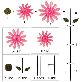 Viveta wind spinner makes a thoughtful gift for garden lovers and outdoor spaces.