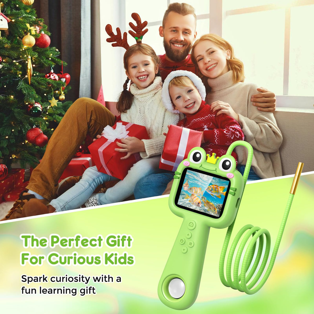 Vivid Glass borescope makes a lightweight gift for young explorers
