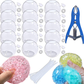 VIVIMAGIS 15pcs stress ball kit blank skins for customizable tactile play
