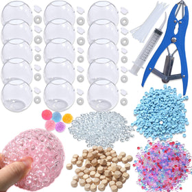 VIVIMAGIS stress ball shells, clear and durable for custom fidget crafting