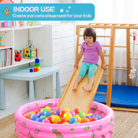 VIVI MAO garden round pool used as ball pit or sandbox for versatile fun.