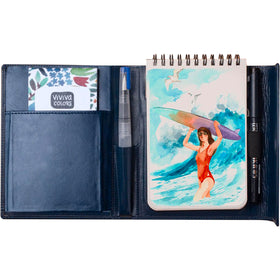 Viviva Colors A6 travel kit palette for vibrant on-the-go swatches.