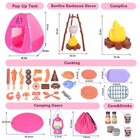 Viwulute camping set makes a great gift for curious little explorers.