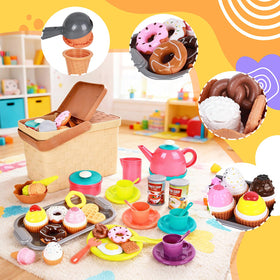 Viwulute ice cream play adds colorful pretend treats to the set