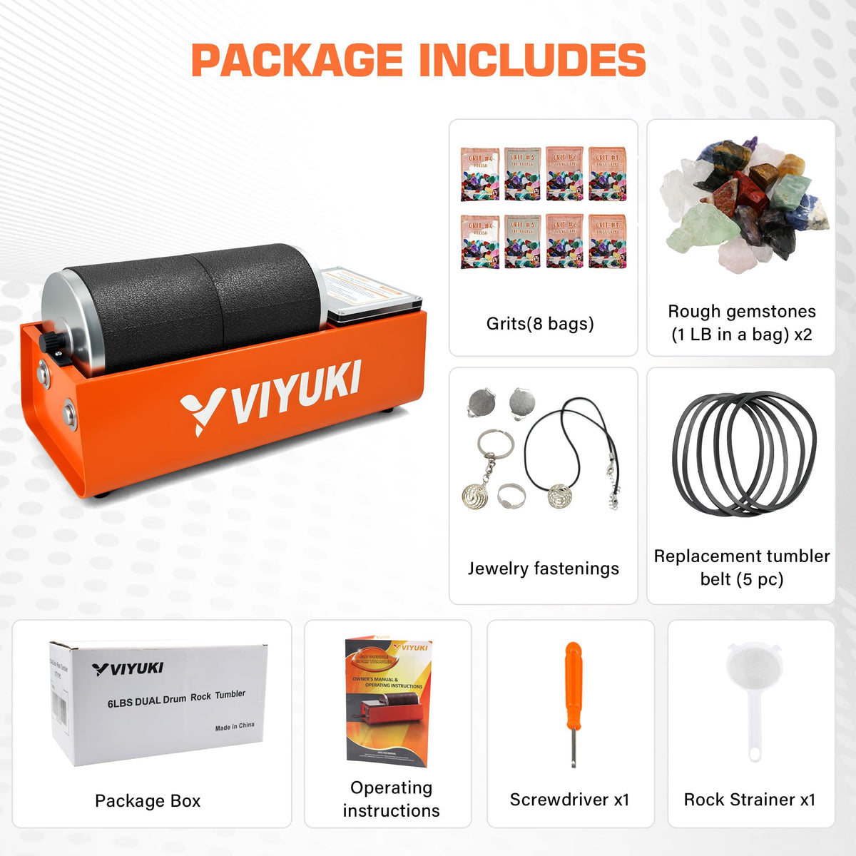 VIYUKI official warranty card offers reassurance and support.