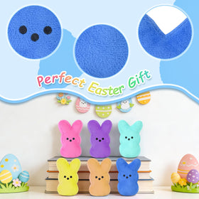 Vizethru plush bunny for kids, gentle cuddly Easter companion.