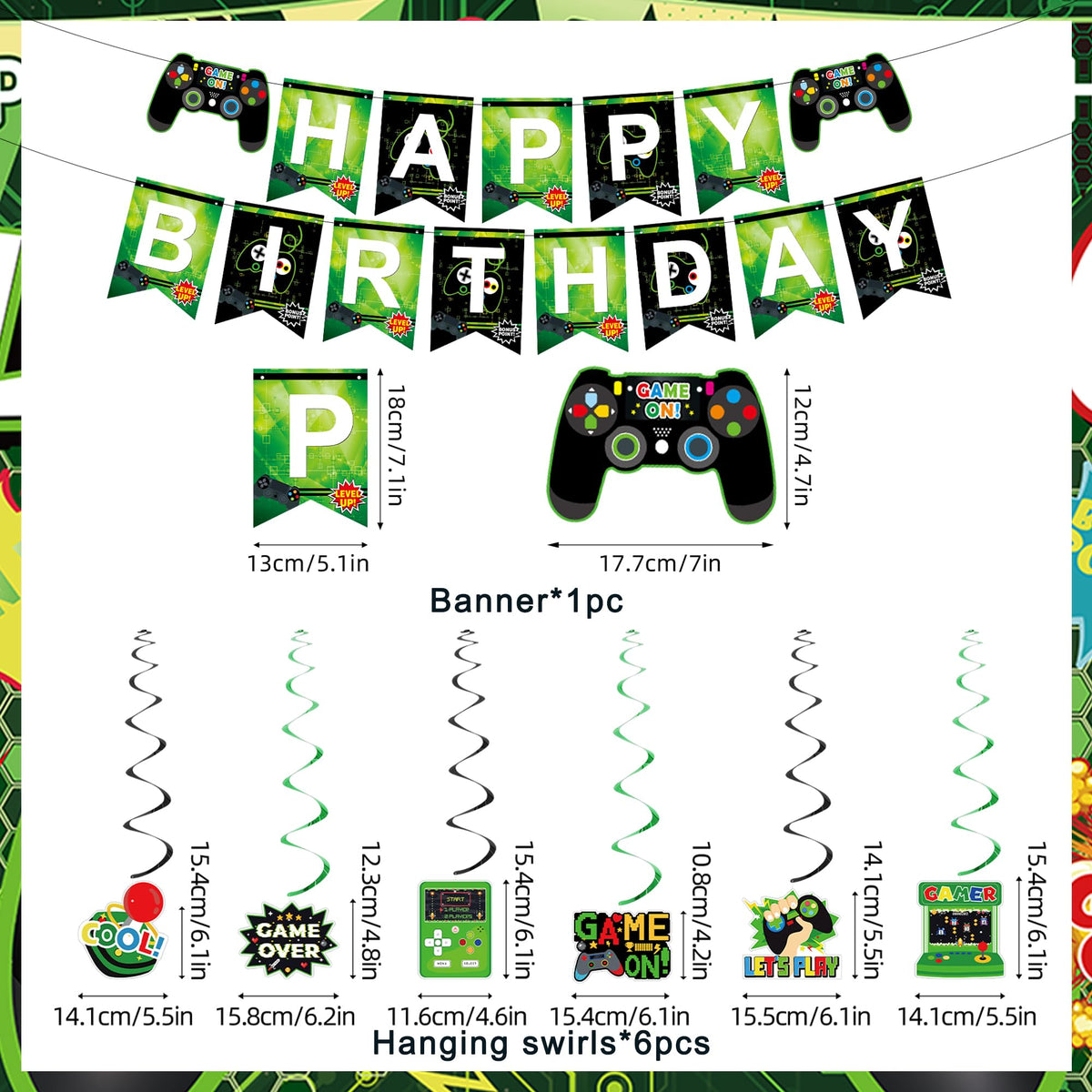 Vlipoeasn Level 10 cake topper elevates the birthday cake design