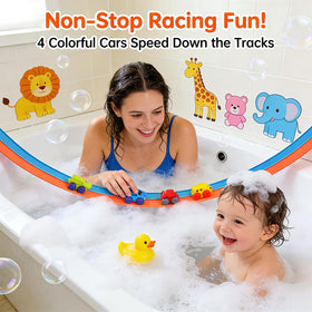 Vlkslasy upgraded suction cups secure toys on tiles during baths.