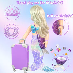 VLUSSO doll camera accessory adds pretend photo fun to playtime.