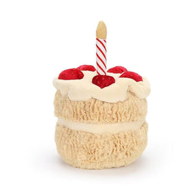 VLYUVUY Birthday Cake Plush Gift Ready – a thoughtful birthday surprise for kids.
