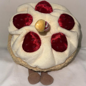 VLYUVUY Birthday Cake Plush Vacuum Pack – compact packaging reveals full plush after unpacking.