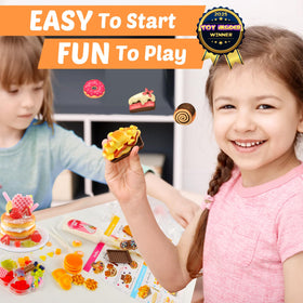 VMNlooking miniature strawberry cake ideal for storytelling and crafts