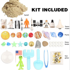 VMNlooking Space Bin alien figurine adds friendly sci-fi characters for storytelling