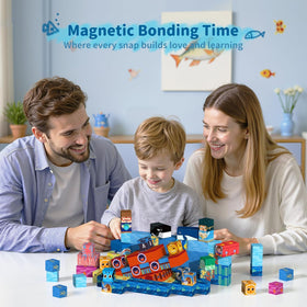 VNLINA Montessori-inspired sensory play strengthens tactile exploration and magnetic connections