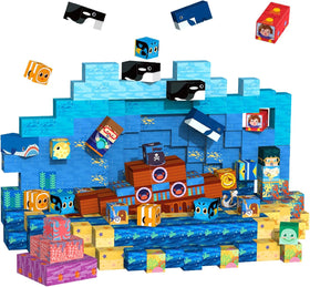 VNLINA magnetic blocks for submarine build, sparks imaginative play and spatial skills
