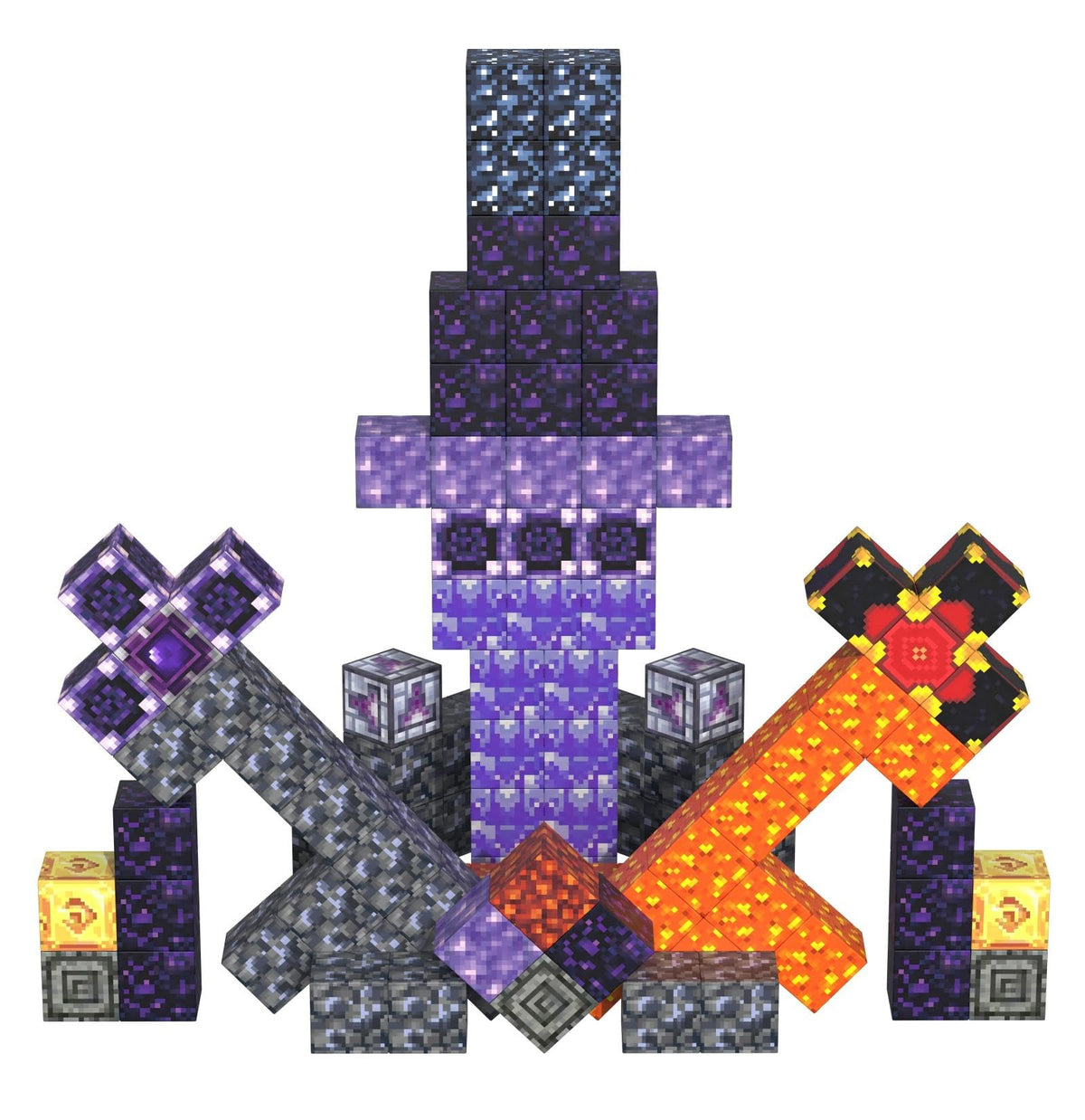 Creative imaginative play with VNLINA magnetic blocks and storytelling