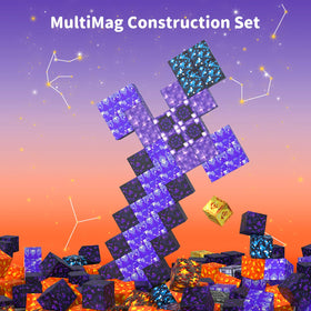 Closeup of VNLINA blocks showing durable ABS cubes and magnets