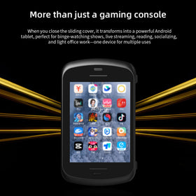 Voacle Anbernic RG Slide connectivity and AI features image highlights 5G Wi-Fi Bluetooth and AI tools.
