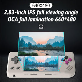 Voacle RG28XX side ports show USB-C and controller compatibility for easy setup.